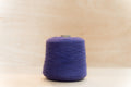 loop 8 recycled chunky yarn cone in periwinkle panic