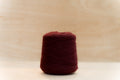loop 8 recycled chunky yarn cone in oxblood hangover