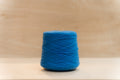 loop 8 recycled chunky yarn cone in thames shock