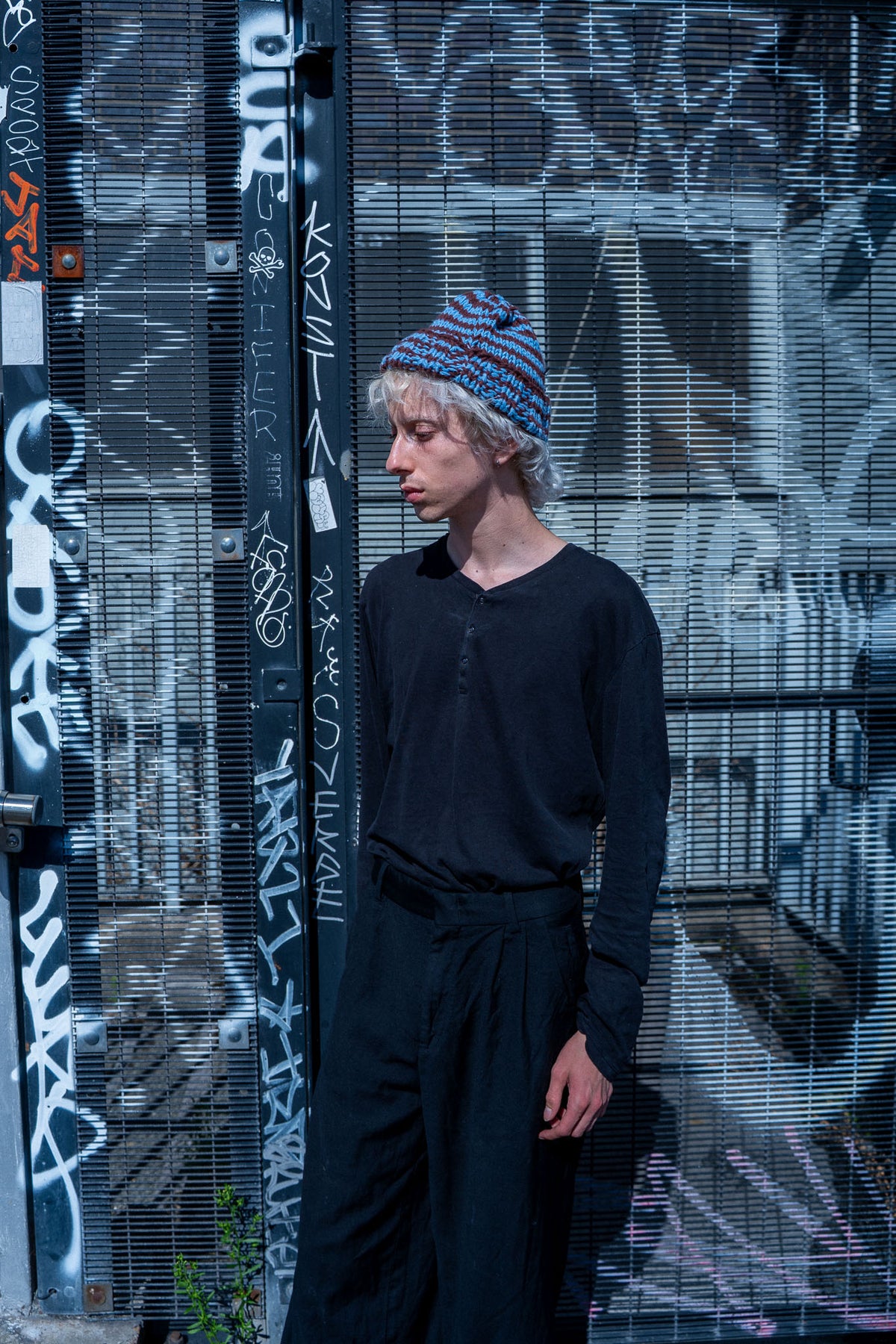 ennis beanie - stripes