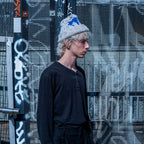 ennis beanie - horse & stripes set