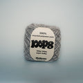 concrete crumb super chunky recycled yarn, 100g ball of loop 8 by cheekyarn