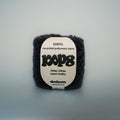 dark club super chunky recycled yarn, 100g ball of loop 8 by cheekyarn