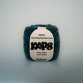 thames gunk super chunky recycled yarn, 100g ball of loop 8 by cheekyarn