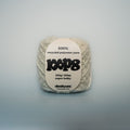 wet paper super chunky recycled yarn, 100g ball of loop 8 by cheekyarn