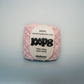 cold blush super chunky recycled yarn, 100g ball of loop 8 by cheekyarn