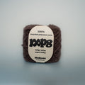 grandpa beard super chunky recycled yarn, 100g ball of loop 8 by cheekyarn