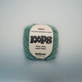 greenwich drip super chunky recycled yarn, 100g ball of loop 8 by cheekyarn
