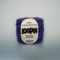 midnight chapel super chunky recycled yarn, 100g ball of loop 8 by cheekyarn