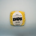 buttered trouble super chunky recycled yarn, 100g ball of loop 8 by cheekyarn