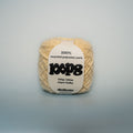 old lace super chunky recycled yarn, 100g ball of loop 8 by cheekyarn