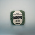 gumtree leaf super chunky recycled yarn, 100g ball of loop 8 by cheekyarn