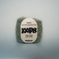 grandpa sage super chunky recycled yarn, 100g ball of loop 8 by cheekyarn