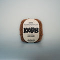 brick dust super chunky recycled yarn, 100g ball of loop 8 by cheekyarn