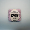 cold lilac super chunky recycled yarn, 100g ball of loop 8 by cheekyarn