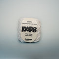milk tooth super chunky recycled yarn, 100g ball of loop 8 by cheekyarn